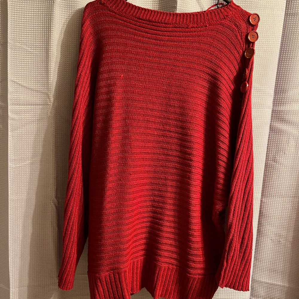 Red sweater